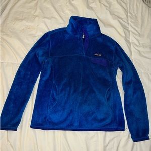 Patagonia Women’s M Fleece Pullover Royal Blue